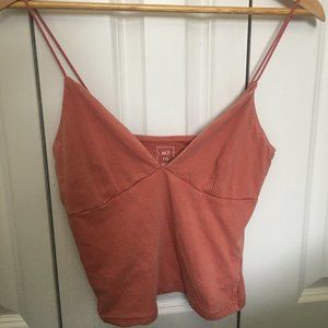 Me to We Pink Crop Top